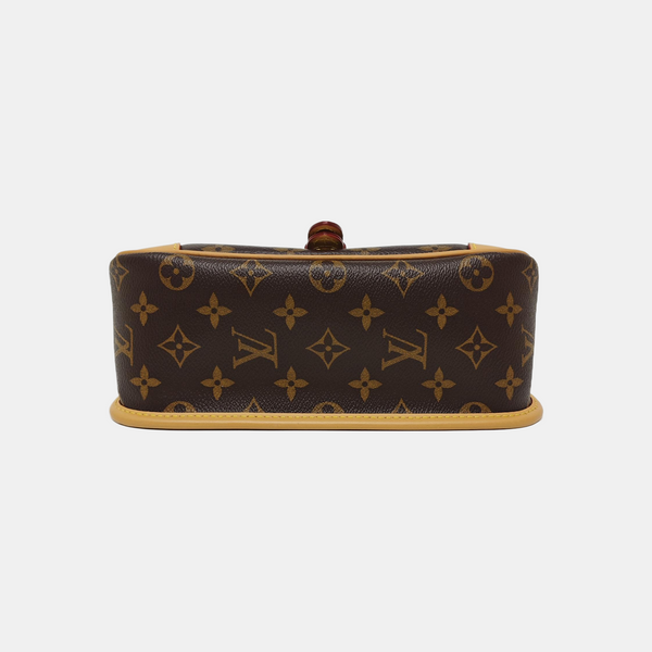 DIANE Monogram Coated Canvas Brown