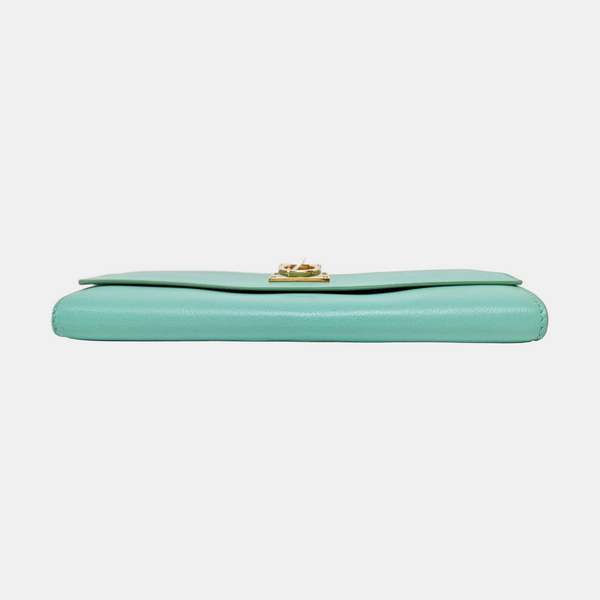 Calfskin Wallet Blue