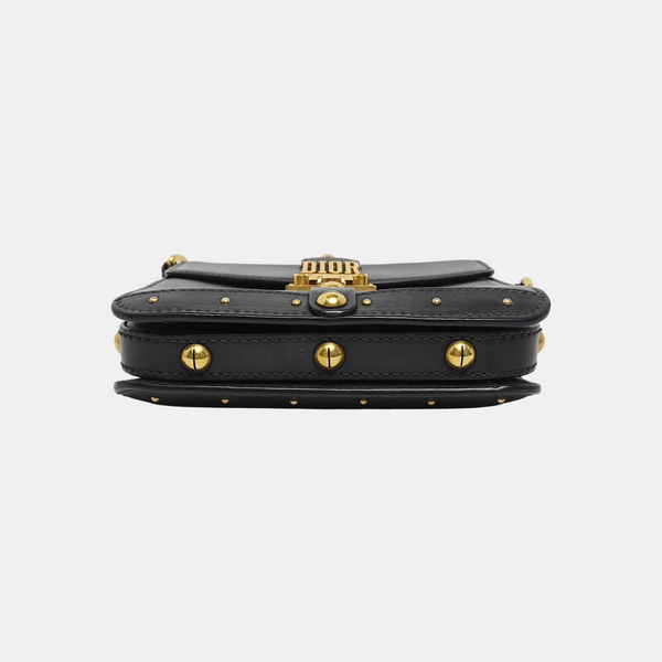 Calfskin Shoulder Bag Black