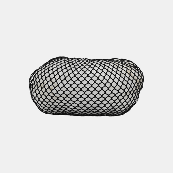 Fabric Top Handle Bag Black