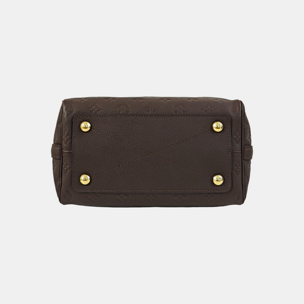 SPEEDY 25 Monogram Calfskin Brown