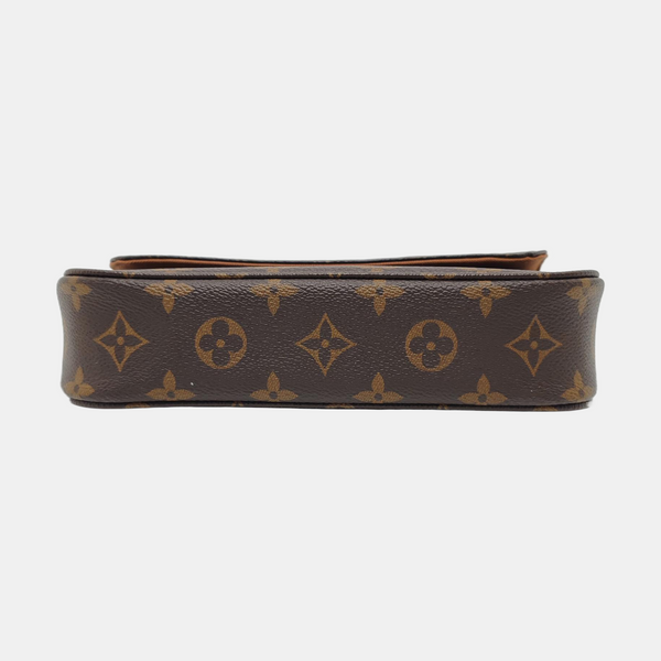 IVY Monogram Coated Canvas Brown