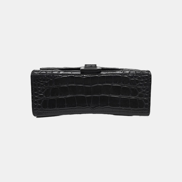 Hourglass Small Calfskin Black
