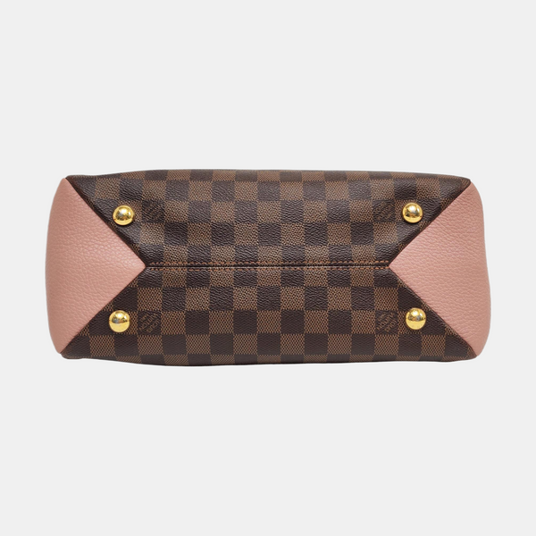BRITTANY BB Damier Ebene Coated Canvas Brown