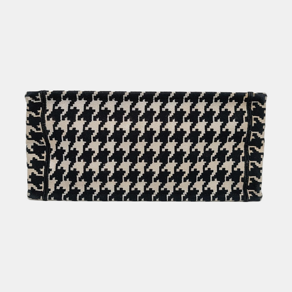 Book Tote Medium Fabric Black