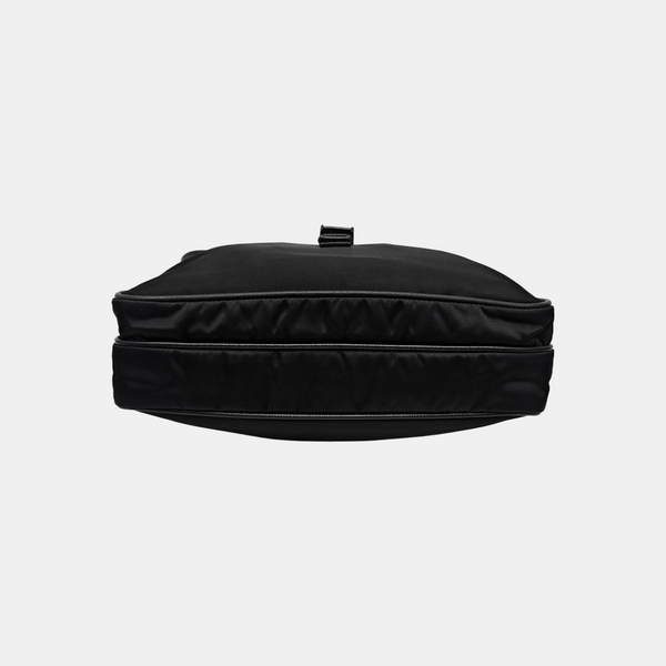 Nylon Shoulder Bag Black