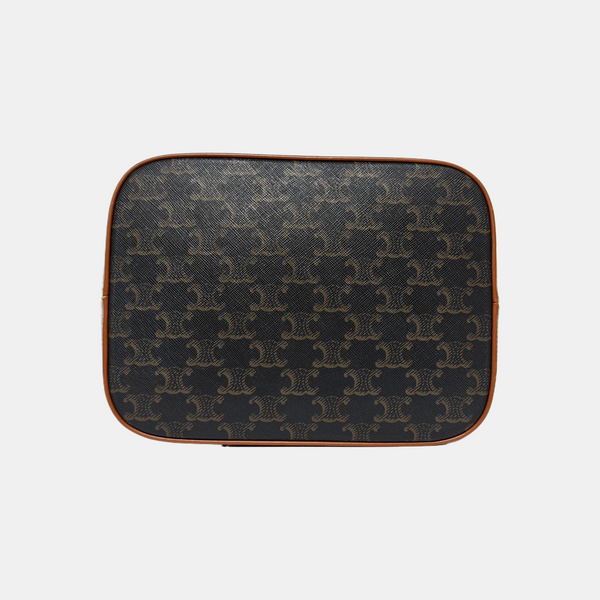 TRIOMPHE CANVAS Medium Coated Canvas Brown