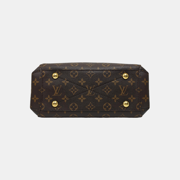 MONTAIGNE BB Monogram Coated Canvas Brown