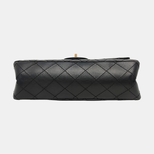2.55 225 (small) Quilted Calfskin Black