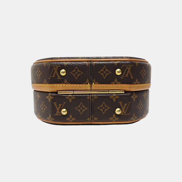 BOITE CHAPEAU PM Monogram Coated Canvas Brown