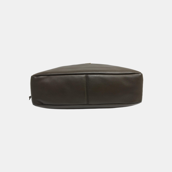 JAMIE SHOPPING Medium Quilted Lambskin Gray