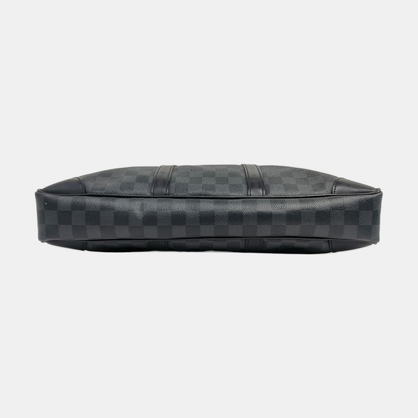 PORTE-DOCUMENTS Damier Graphite Coated Canvas Gray