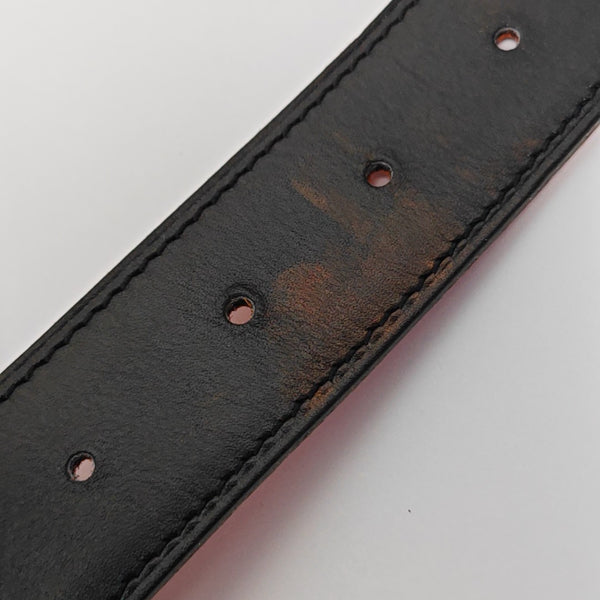 Leather Belt Black