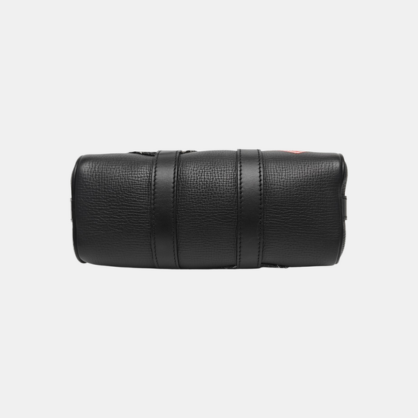 KEEPALL Nano Monogram Calfskin Black