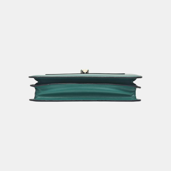 SERPENTI FOREVER Medium Calfskin Green
