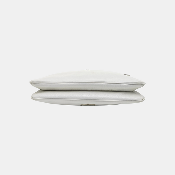 Calfskin Shoulder Bag White