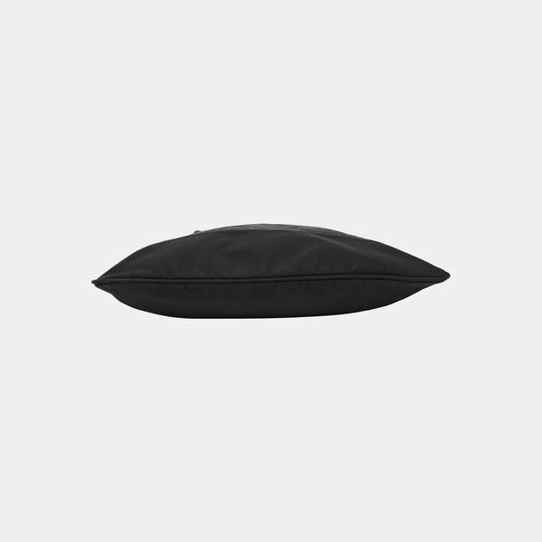 Nylon Top Handle Bag Black