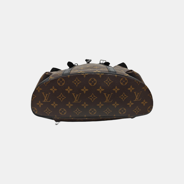 CHRISTOPHER PM Monogram Coated Canvas Brown
