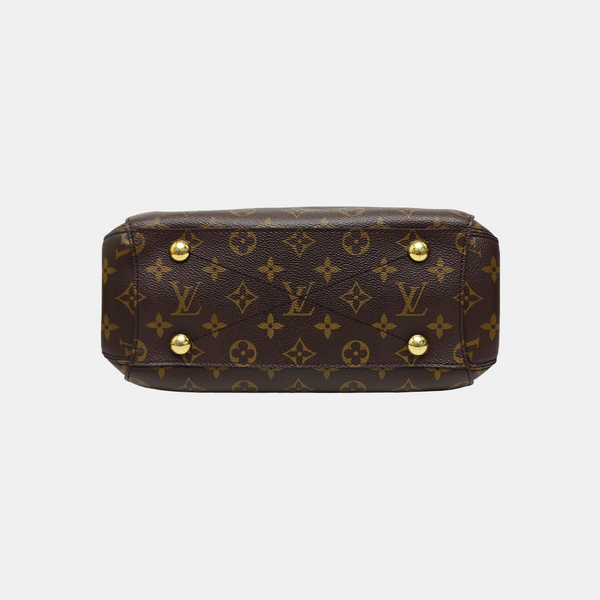 MONTAIGNE Monogram Coated Canvas Brown