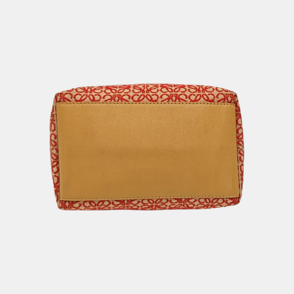 Monogram Canvas Top Handle Bag Red