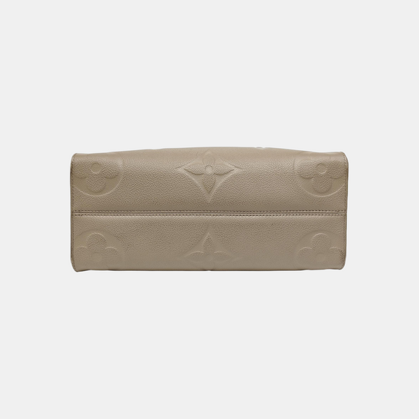 ONTHEGO MM Monogram Calfskin Gray