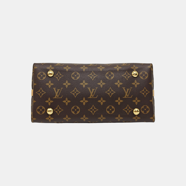 CARRYALL PM Monogram Coated Canvas Brown
