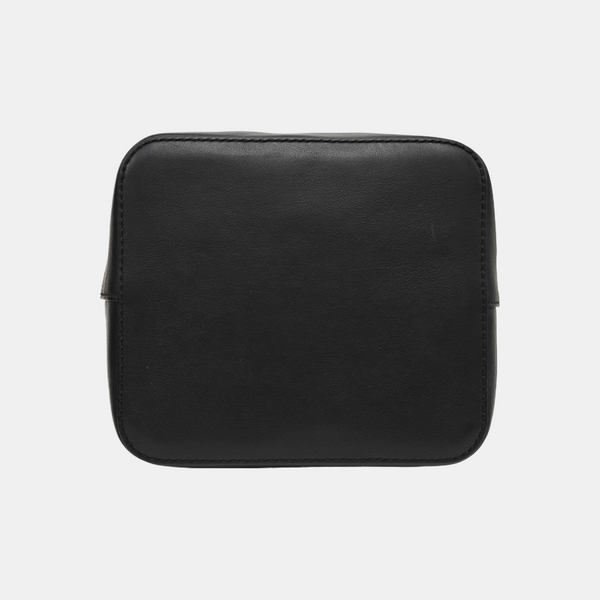 Mon Tresor Small Coated Canvas Brown