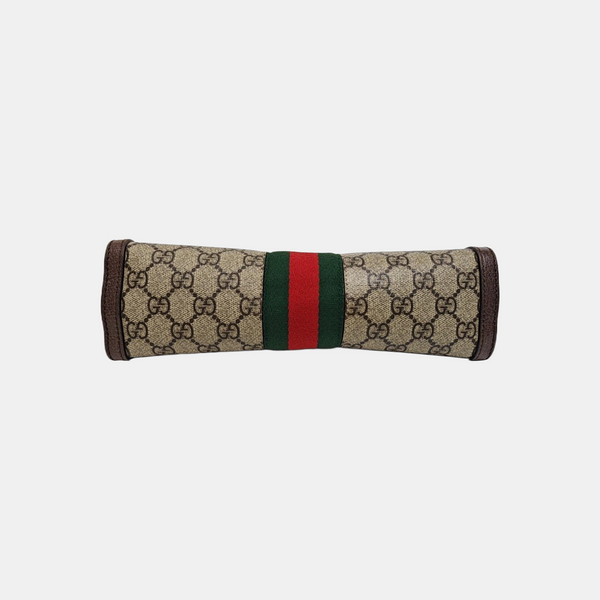 Ophidia Small Monogram Coated Canvas Beige