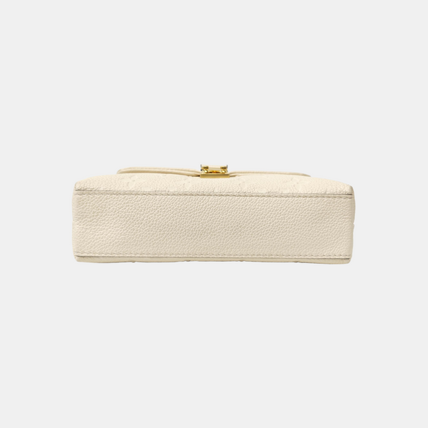 MADELEINE Nano Monogram Calfskin Beige