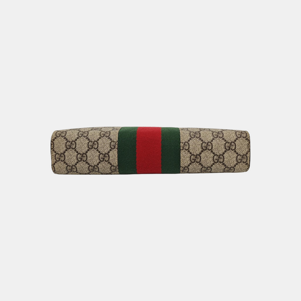 GG Supreme Monogram Coated Canvas Black