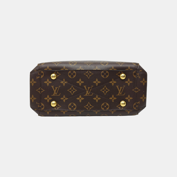 MONTAIGNE Monogram Coated Canvas Brown