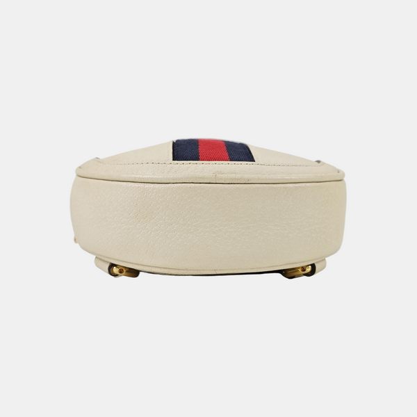 Ophidia Mini Calfskin White