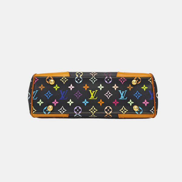 LV × TM BEVERLY MM Monogram Coated Canvas Black