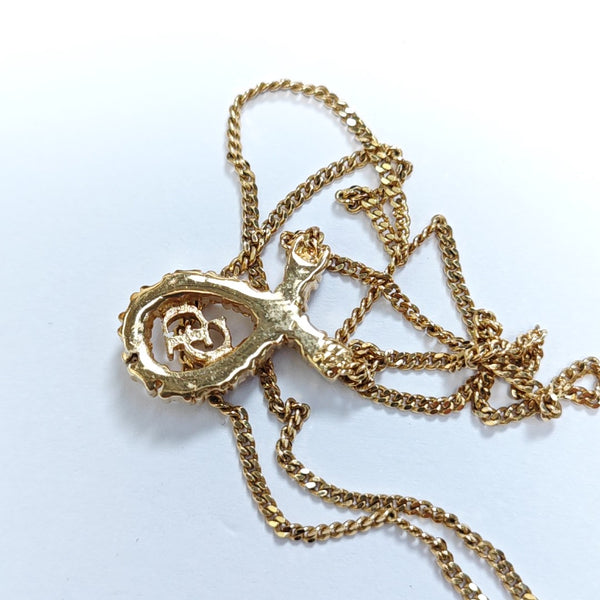 Petit CD Metal Gold Necklace