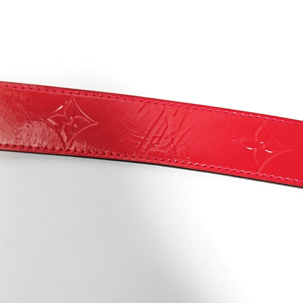 Leather Belt Red