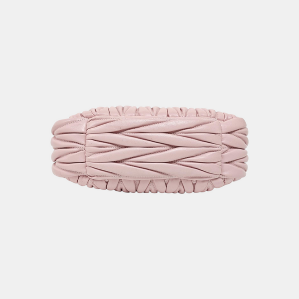 Wander Matelassé Small Quilted Lambskin Pink