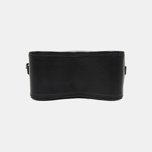 Calfskin Shoulder Bag Small Black