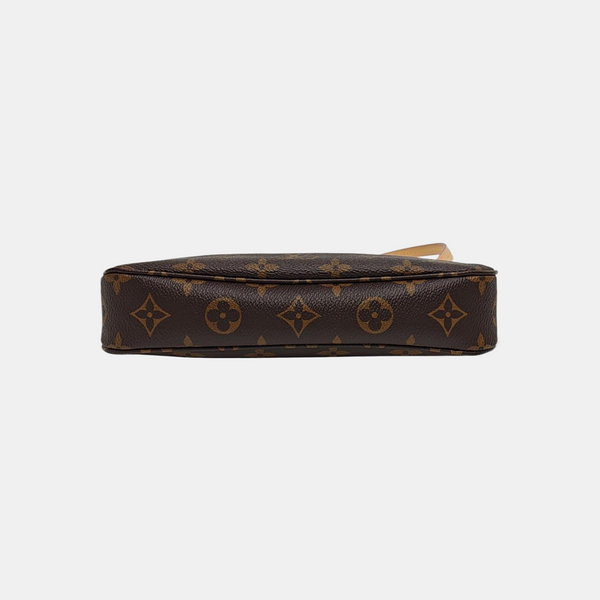 ACCESSOIRES GM Monogram Coated Canvas Brown
