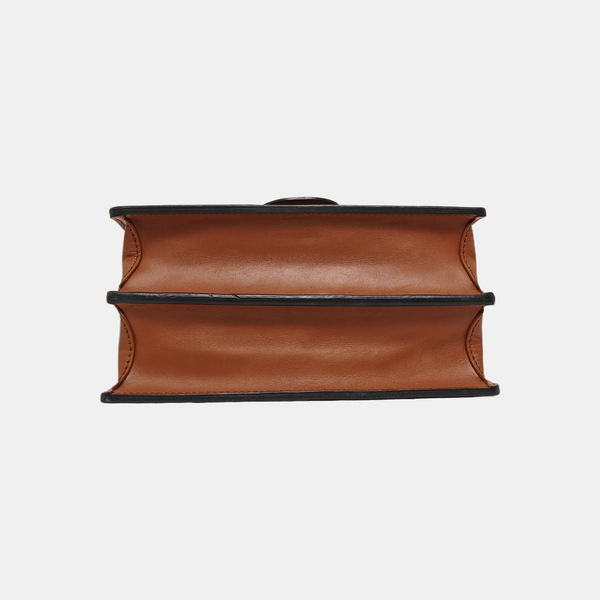 DAUPHINE MM Monogram Coated Canvas Brown