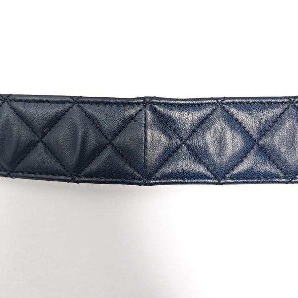 Leather Belt Blue