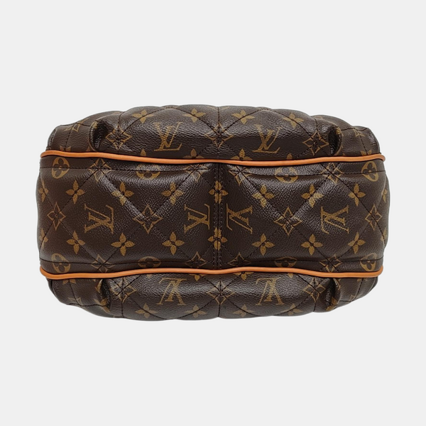 ETOILE CITY PM Monogram Coated Canvas Brown