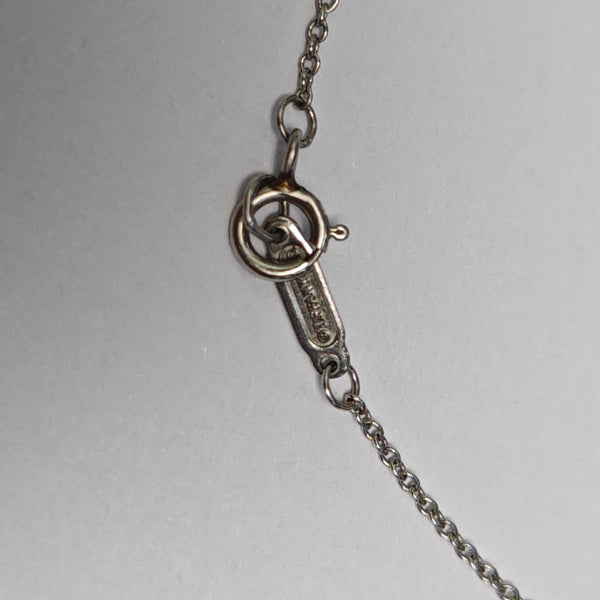Tiffany Keys Platinum 950 Silver Necklace