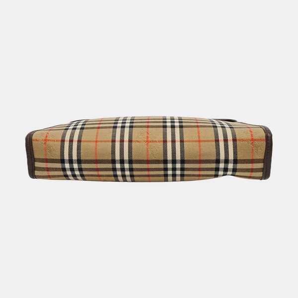 Canvas Clutch Beige