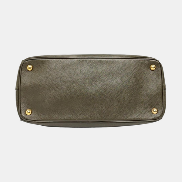Galleria Extra Large Saffiano Calfskin Green