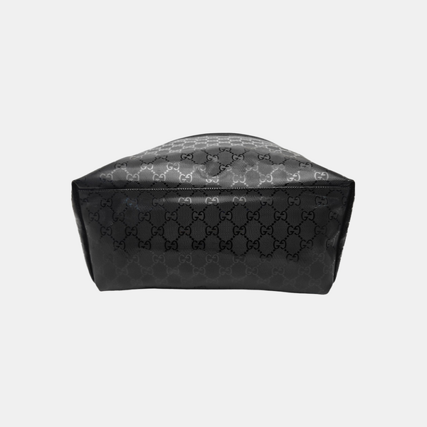 Signature Monogram Coated Canvas Black