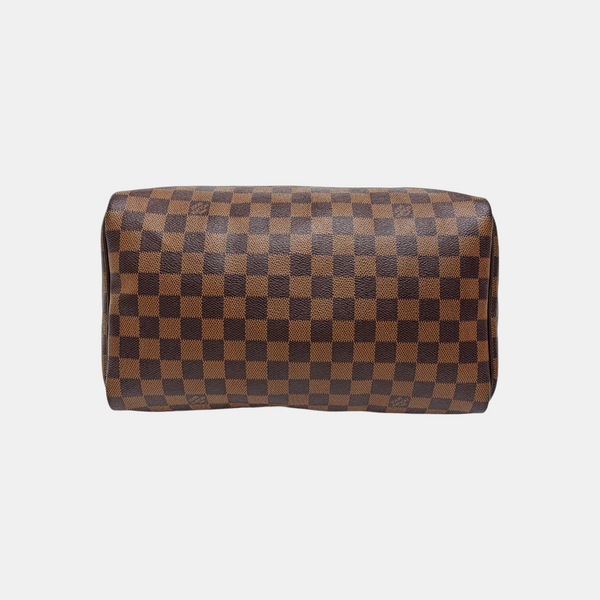 SPEEDY 30 Damier Ebene Coated Canvas Brown