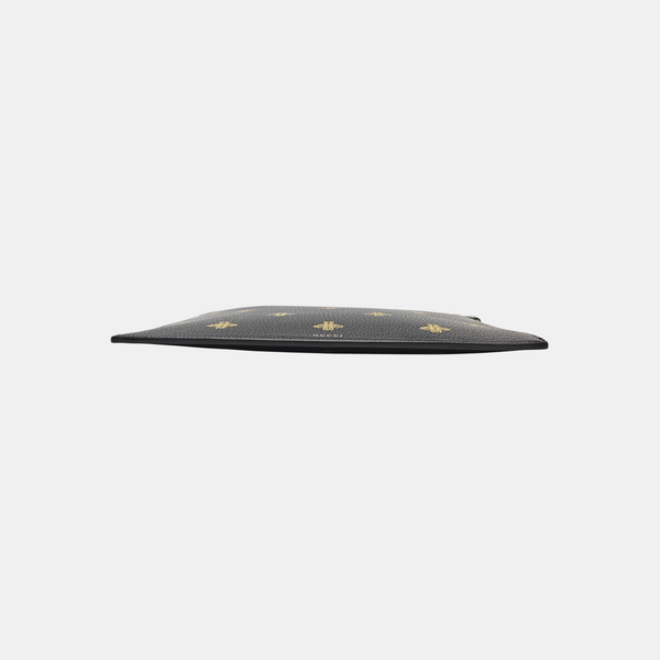 Bee Web Calfskin Black