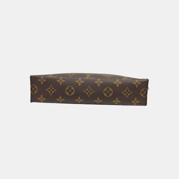 TOILET POCKET 26 Monogram Coated Canvas Brown