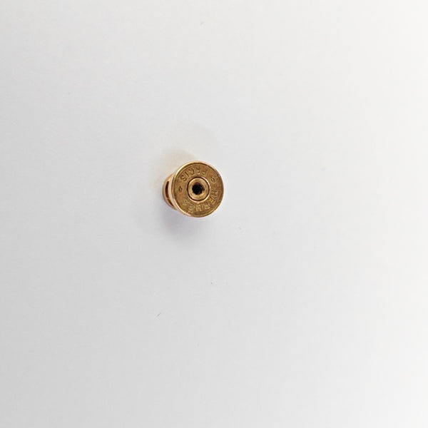 Pop H Metal Rose Gold Stud Earrings