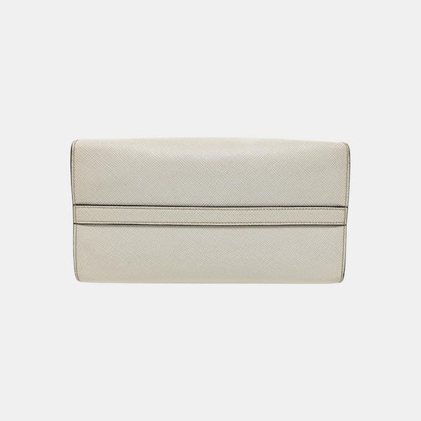 Monochrome Saffiano Calfskin White